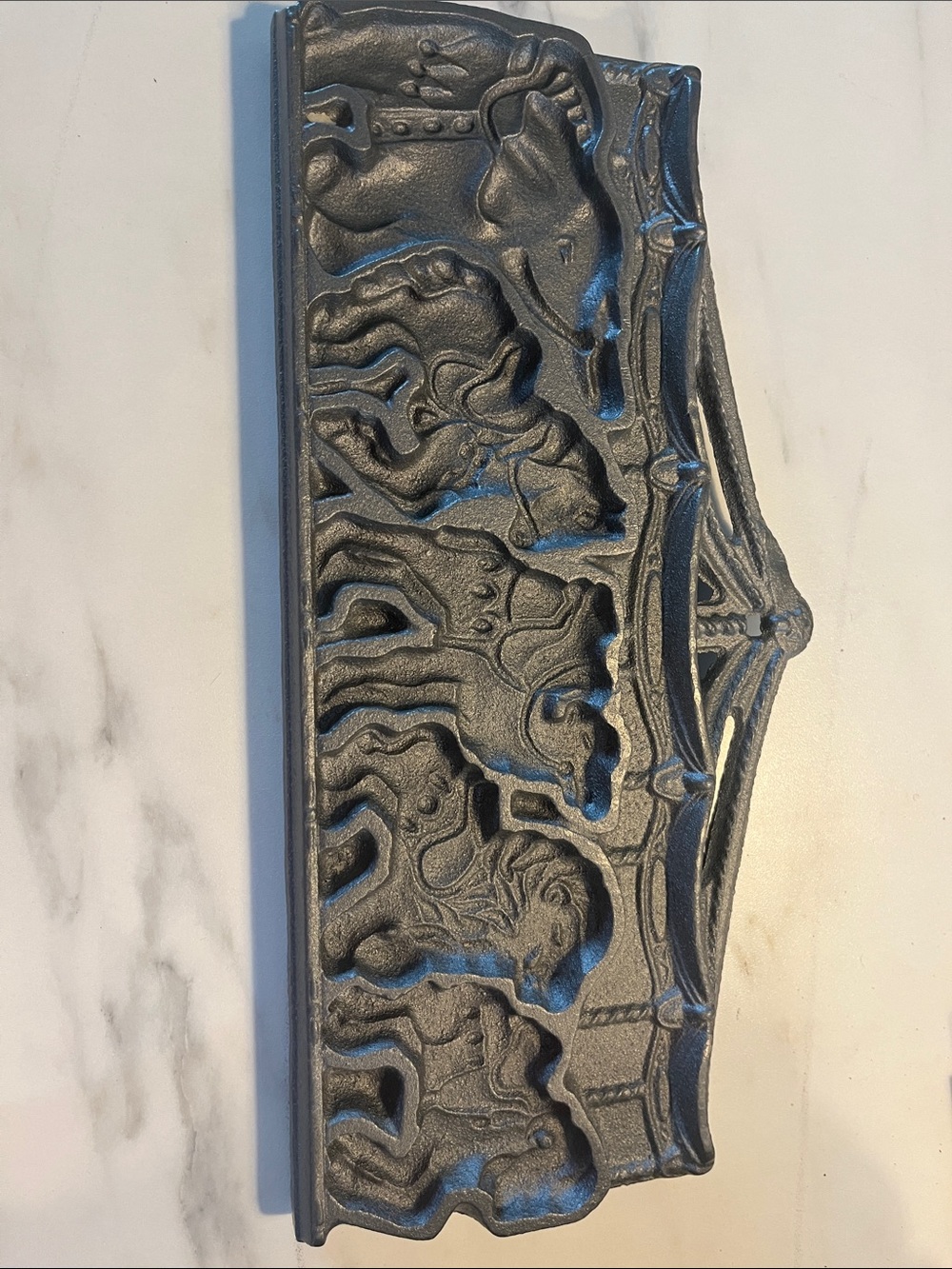 John wright carousel cast iron mold